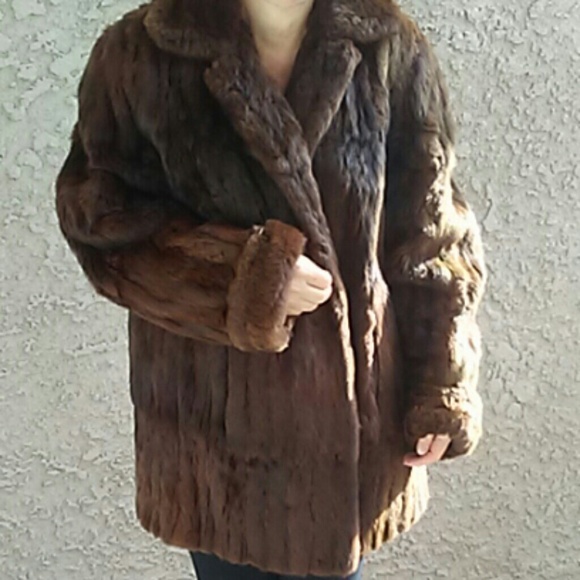 SABLE FUR Jackets & Blazers - 🔥ONE DAY🔥SABLE FUR  GENUINE FUR COAT